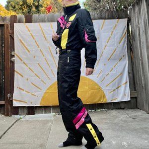 Vintage Tyrolia by Head: Womens One Piece Ski Snow Suit Size 8